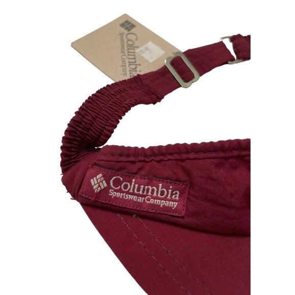 7 Visor Cap Hats Blank Navy Green Purple Red Columbia Sportswear & Cobra NEW - Picture 3 of 12